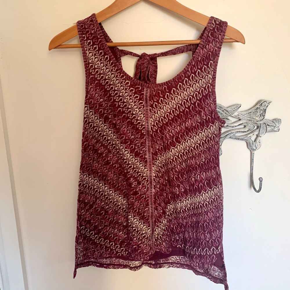 NEW White House Black Market scoop back blouse